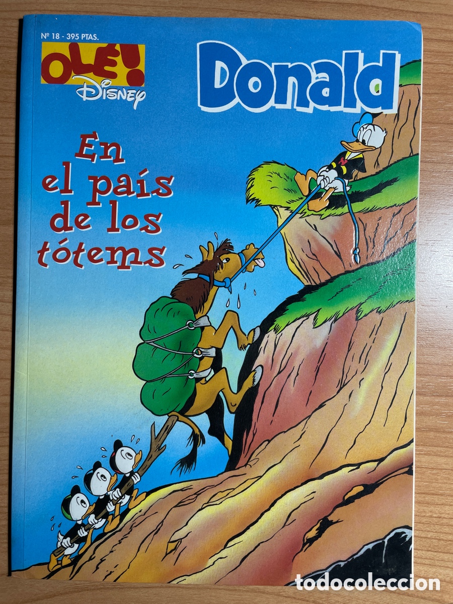 C&oacute;mics: Comic Ol&eacute;! Disney #18 Donald En el pa&iacute;s de los t&oacute;tems - Foto 1