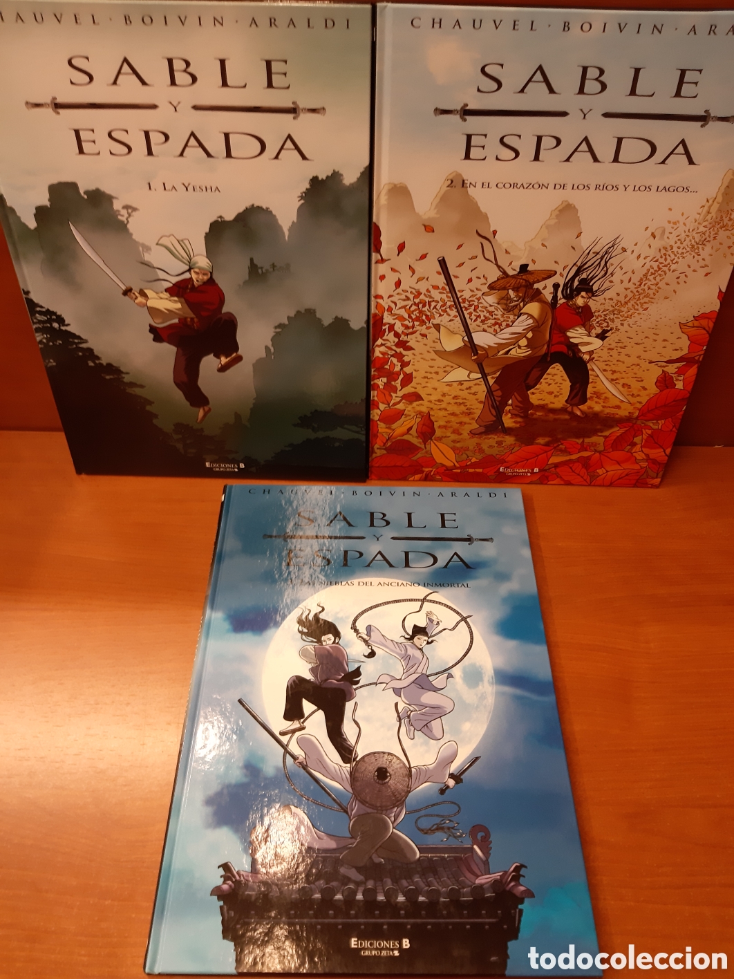 C&oacute;mics: Sable y espada 1 al 3 -Chauvel, Boivin y Araldi - Foto 1