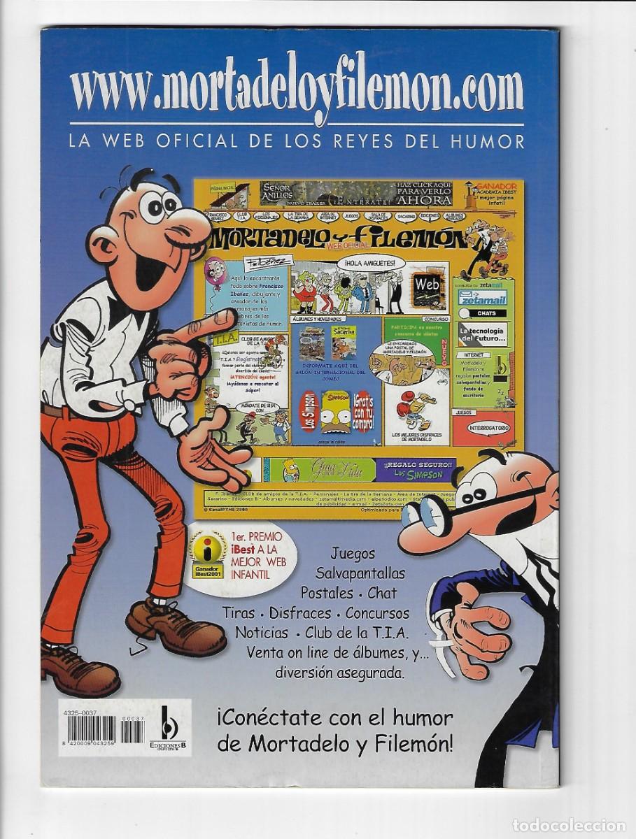 C&oacute;mics: Ediciones B. Colecci&oacute;n Ol&eacute; Mortadelo y Filem&oacute;n. 37 - Foto 2