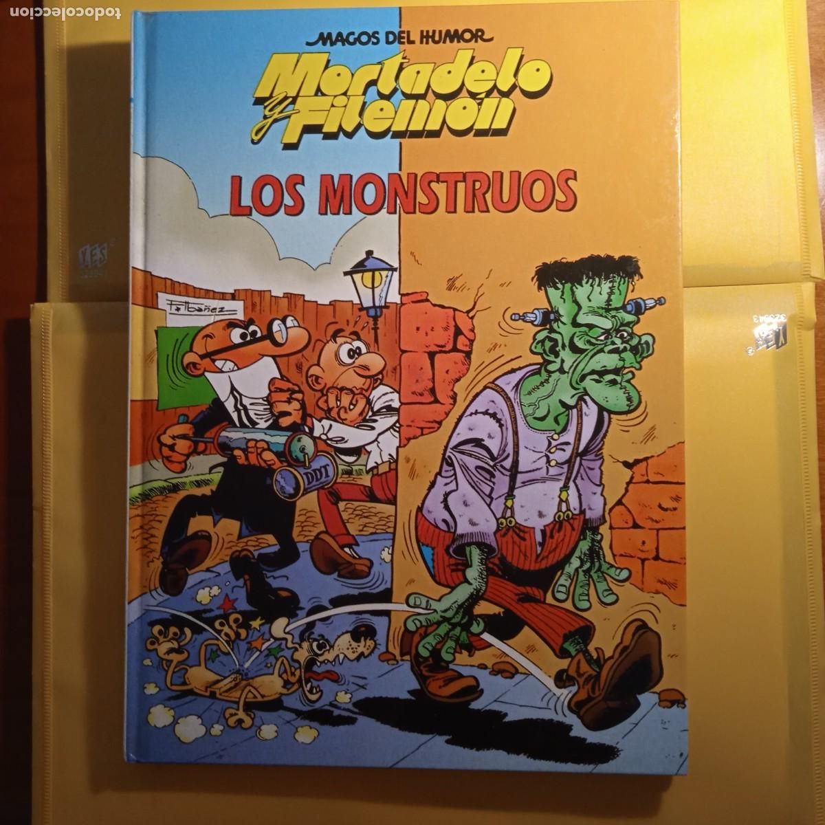 C&oacute;mics: MAGOS DEL HUMOR !: MORTADELO Y FILEM&Oacute;N LOS MONSTRUOS A&Ntilde;O 2000 - Foto 1