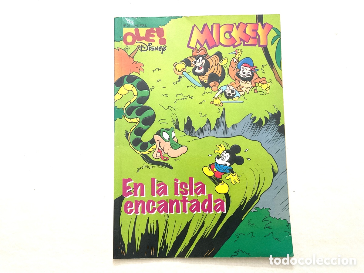 C&oacute;mics: OL&Eacute; DISNEY N&ordm; 21 - MICKEY EN LA ISLA ENCANTADA - EDICIONES B 1996 - Foto 1