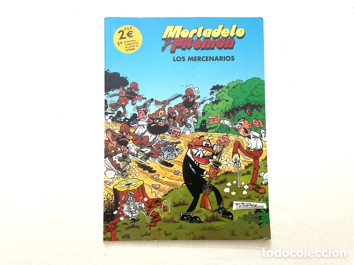 C&oacute;mics: MORTADELO Y FILEM&Oacute;N-LOS MERCENARIOS - Foto 1