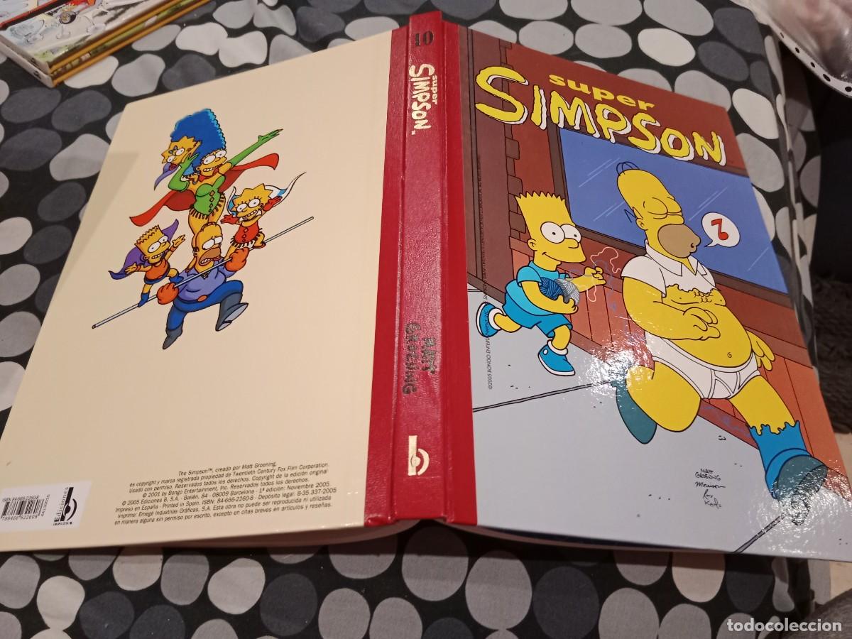 C&oacute;mics: SUPER SIMPSON TOMO 10 EDICIONES B 1&ordf; EDICION 2005 - Foto 1