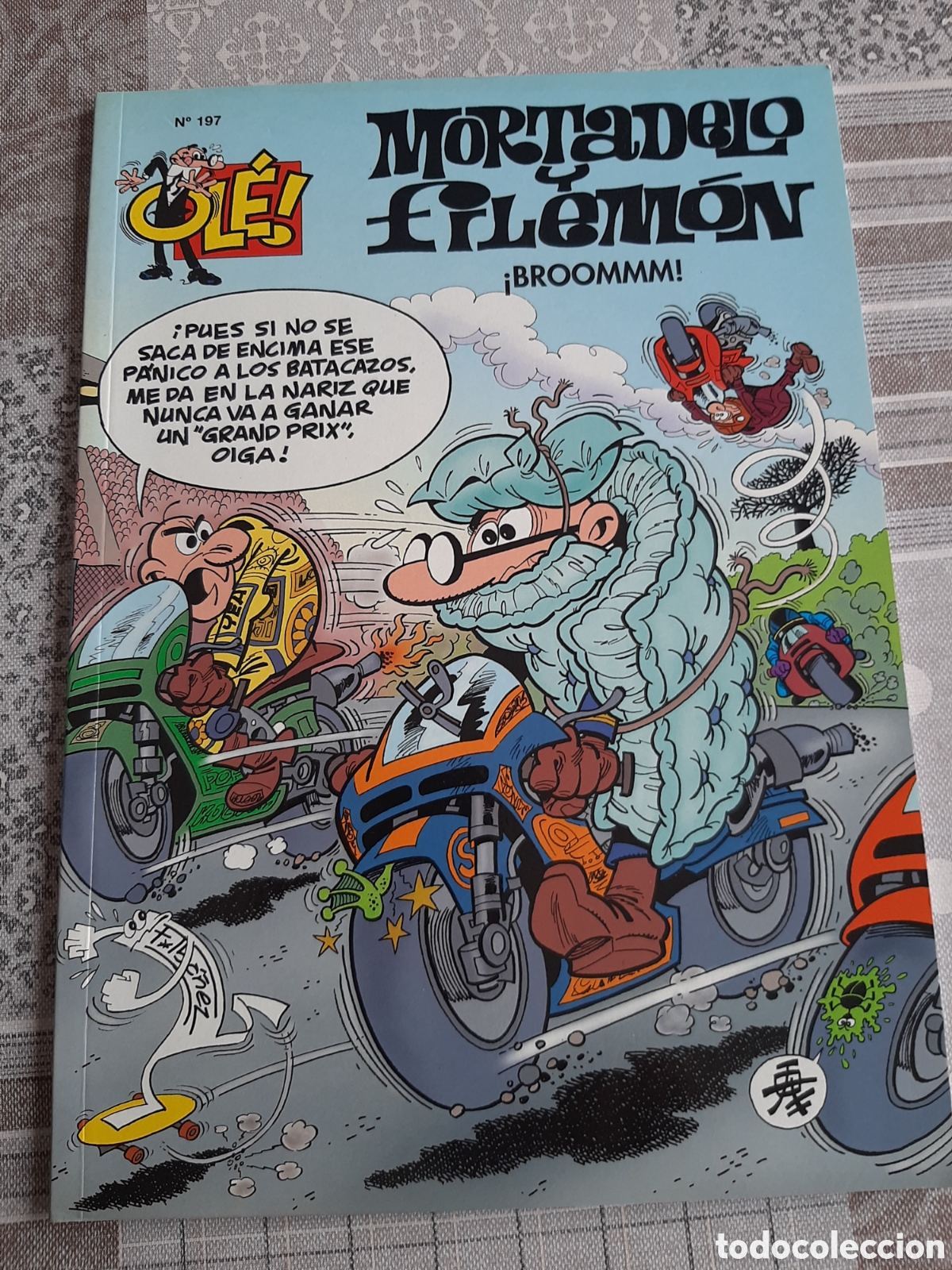 C&oacute;mics: Ol&eacute; 197 Mortadelo y Filem&oacute;n , &iexcl;Broommm! - Foto 1