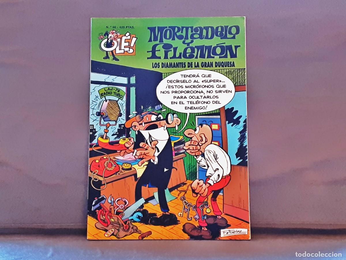 C&oacute;mics: OLE MORTADELO Y FILEMON N&ordm; 66 3&ordf; EDIC A&Ntilde;O 1999 - Foto 1