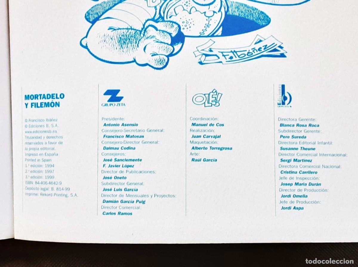 C&oacute;mics: OLE MORTADELO Y FILEMON N&ordm; 66 3&ordf; EDIC A&Ntilde;O 1999 - Foto 3