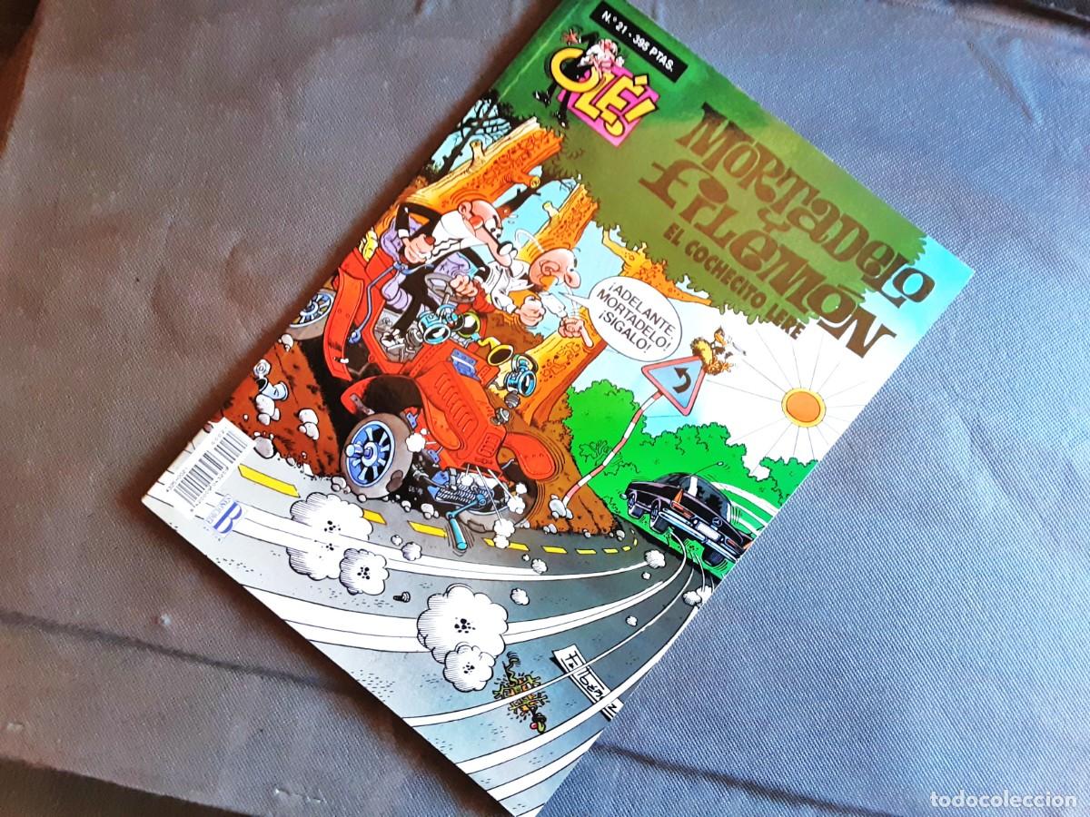 C&oacute;mics: OLE MORTADELO Y FILEMON N&ordm; 21 2&ordf; EDIC A&Ntilde;O 1998 - Foto 1
