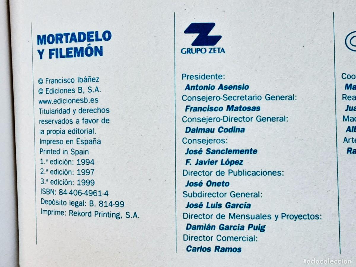 C&oacute;mics: OLE MORTADELO Y FILEMON N&ordm; 79 3&ordf; EDIC A&Ntilde;O 1999 - Foto 5