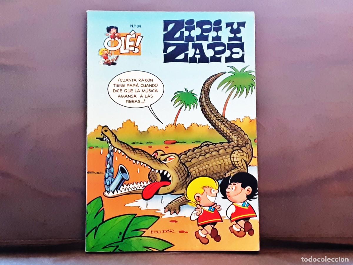 C&oacute;mics: OLE ZIPI Y ZAPE N&ordm;34 1&ordf; EDIC A&Ntilde;O 1995 - Foto 1