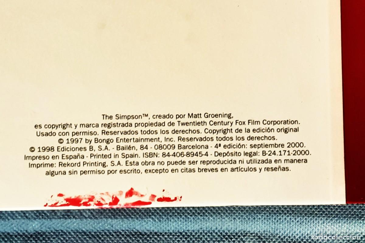 C&oacute;mics: SUPER SIMPSON N&ordm; 4 MATT GROENING A&Ntilde;O 2000 - Foto 5