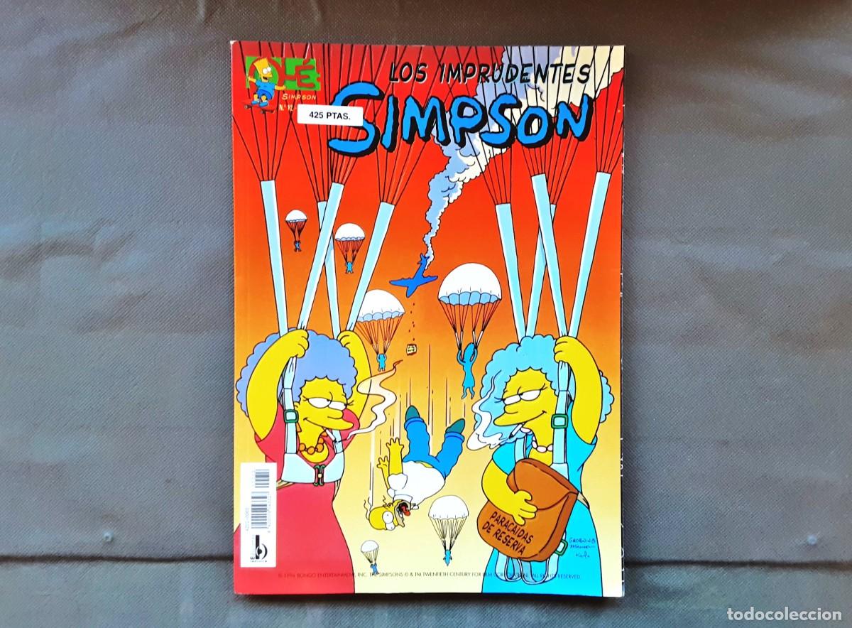 C&oacute;mics: OLE LOS IMPRUDENTES SIMPSON N&ordm;12 A&Ntilde;O 1996 - Foto 1