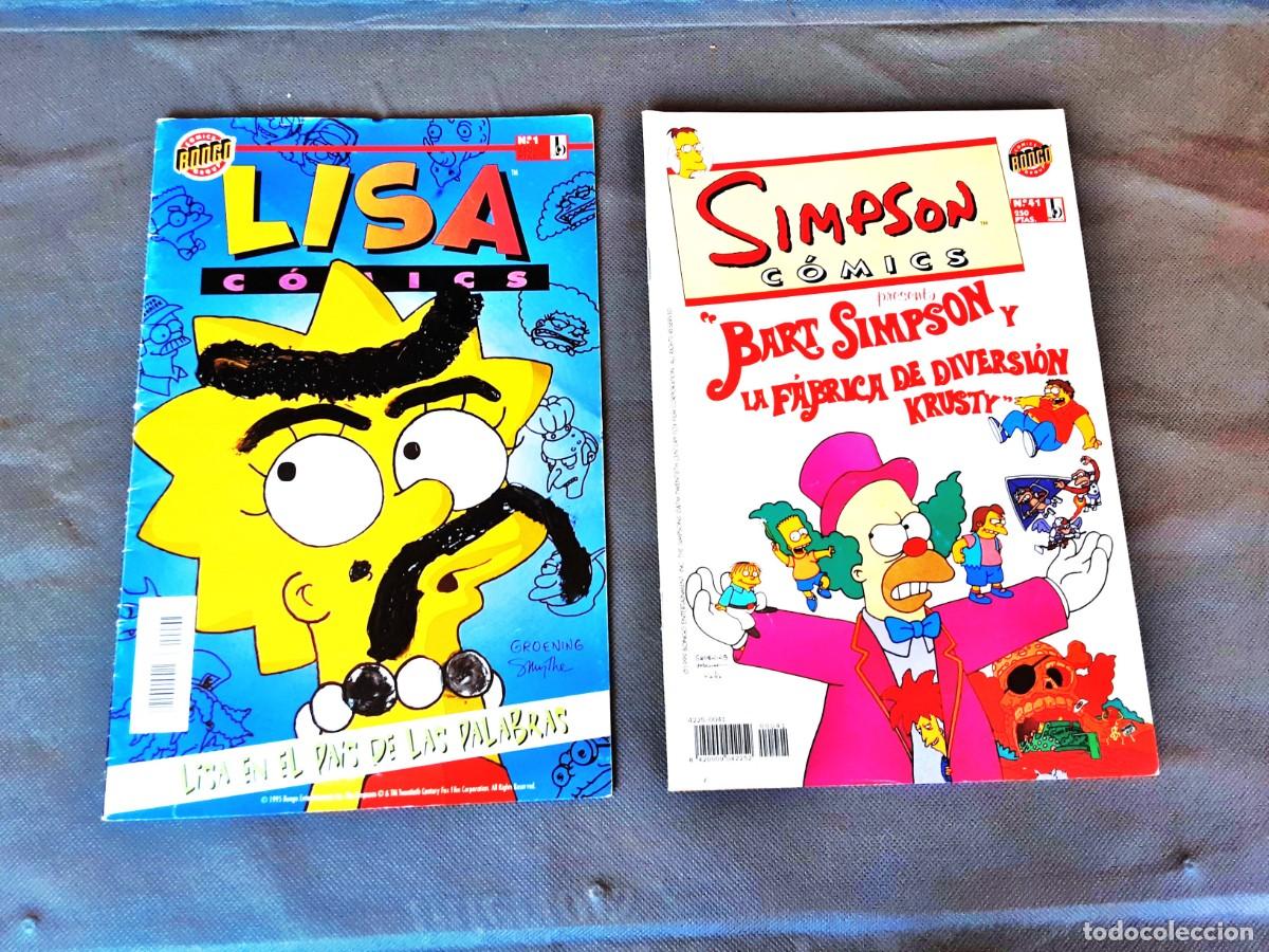 C&oacute;mics: LISA COMICS N&ordm; 1 Y SIMPSON COMICS N&ordm; 41 - Foto 1