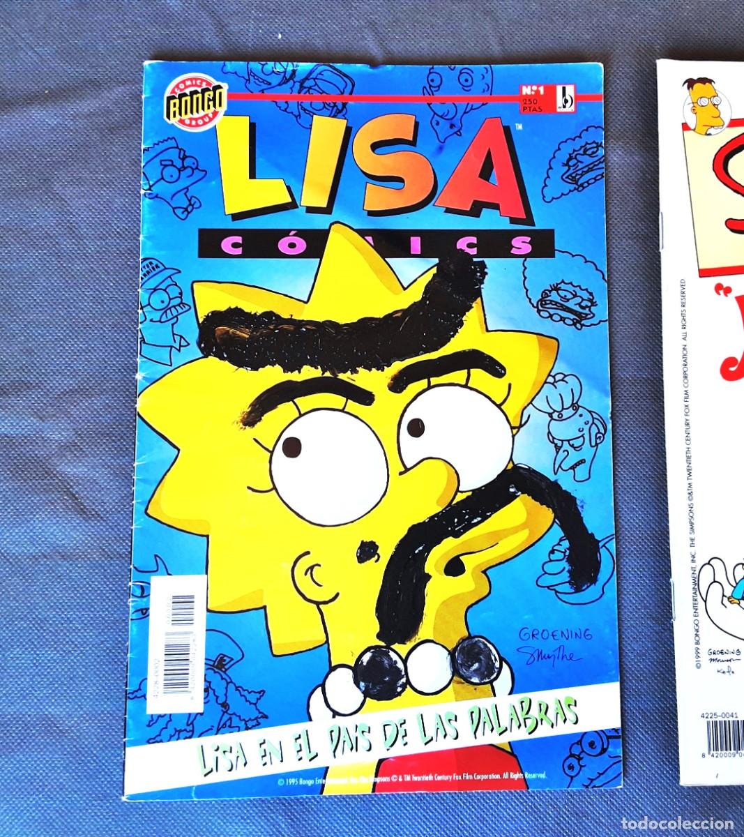 C&oacute;mics: LISA COMICS N&ordm; 1 Y SIMPSON COMICS N&ordm; 41 - Foto 3