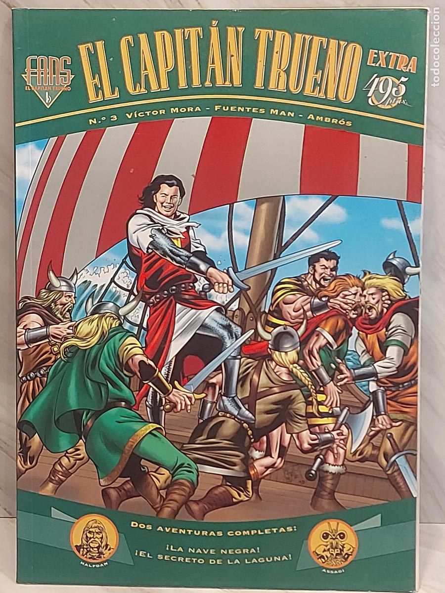 C&oacute;mics: FANS EL CAPITAN TRUENO / EXTRA N.&ordm; 3 / 1&ordf; EDICI&Oacute;N / VV.AA. / EDICIONES B-1999 - Foto 1