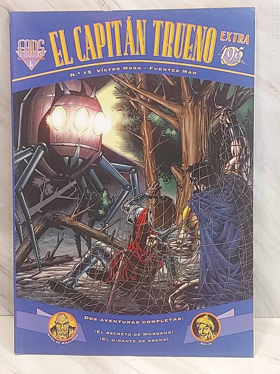 C&oacute;mics: FANS EL CAPITAN TRUENO / EXTRA N.&ordm; 15 / 1&ordf; EDICI&Oacute;N / VV.AA. / EDICIONES B-2000 - Foto 1