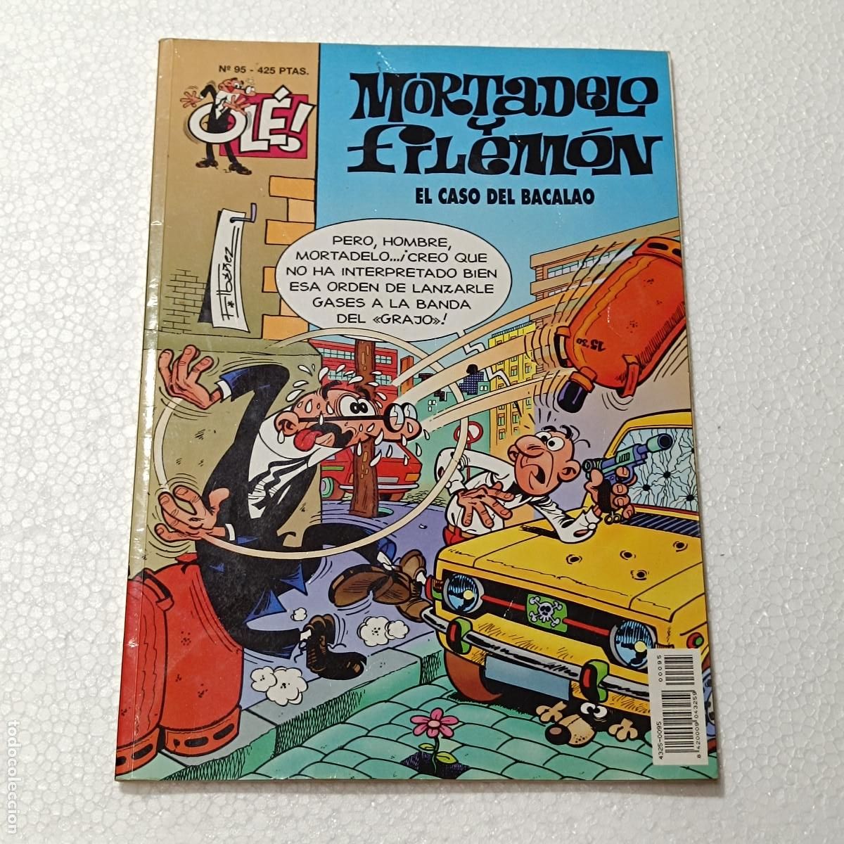C&oacute;mics: COMIC MORTADELO Y FILEMON EL CASO DEL BACALAO. N&ordm;95. - Foto 1