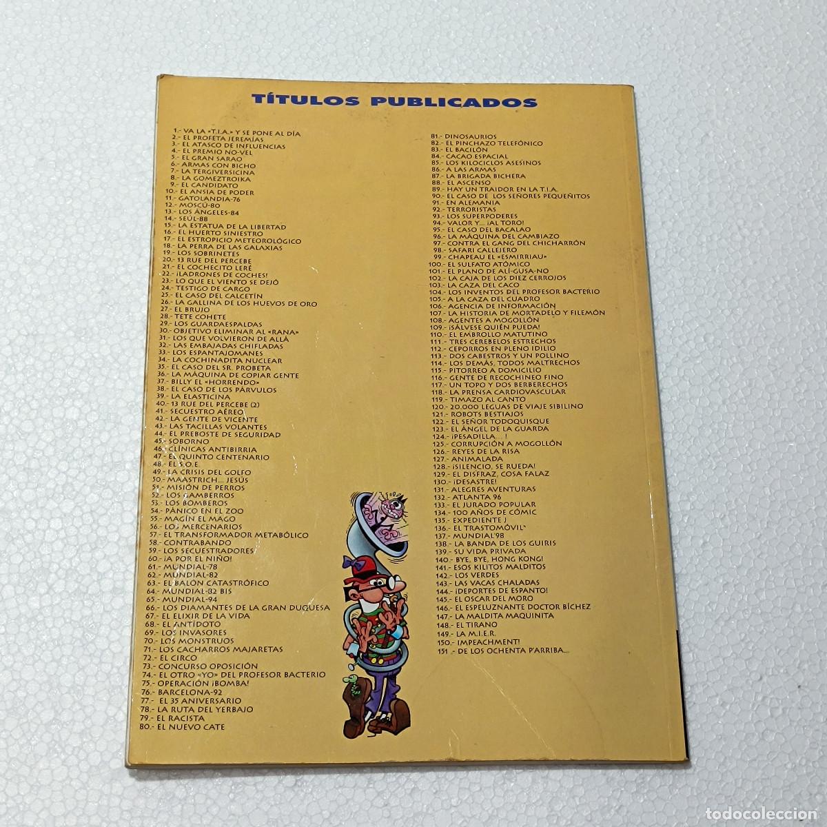 C&oacute;mics: COMIC MORTADELO Y FILEMON EL CASO DEL BACALAO. N&ordm;95. - Foto 2