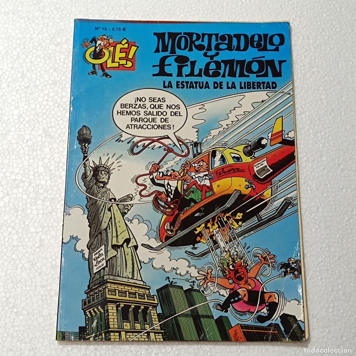 C&oacute;mics: COMIC MORTADELO Y FILEMON LA ESTATUA DE LA LIBERTAD. N&ordm;15. - Foto 1