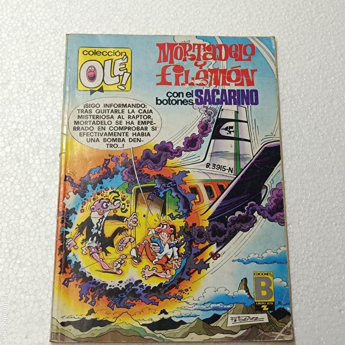 C&oacute;mics: COMIC MORTADELO Y FILEMON CON EL BOTONES SACARINO. N&ordm; 165. - Foto 1