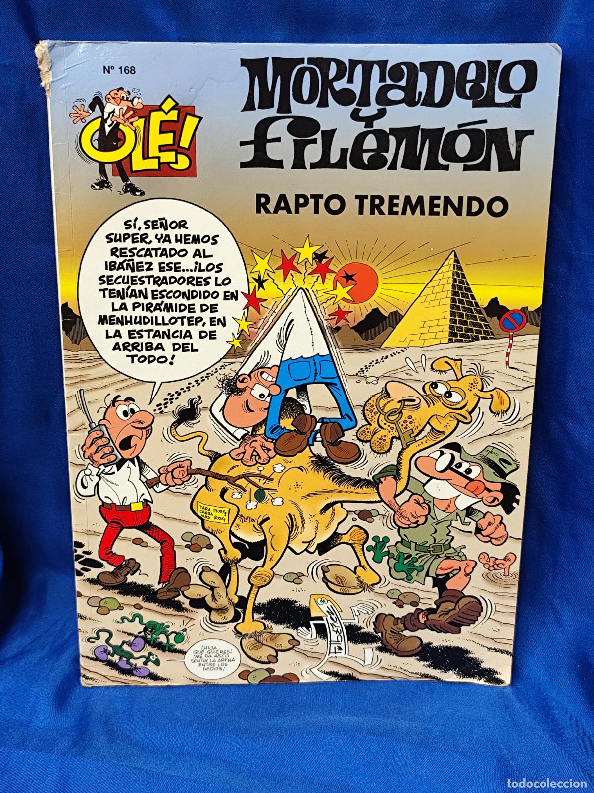 C&oacute;mics: Ediciones B. Colecci&oacute;n Ol&eacute; Mortadelo y Filem&oacute;n. 168 - Foto 1