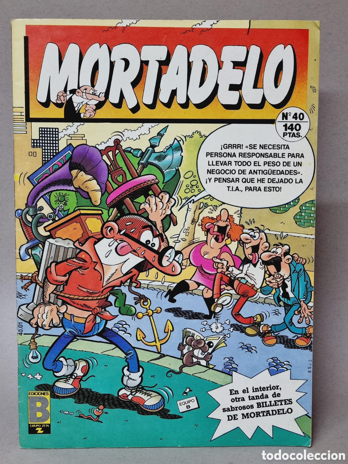 C&oacute;mics: MUY BUEN ESTADO MORTADELO 40 C&Oacute;MICS EDICIONES B - Foto 1