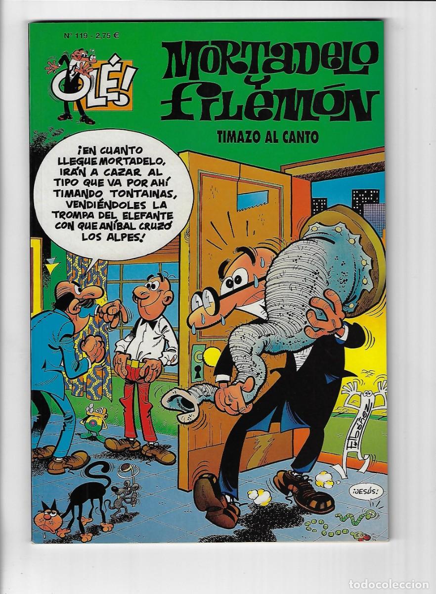 C&oacute;mics: Ediciones B. Colecci&oacute;n Ol&eacute; Mortadelo y Filem&oacute;n. 119 - Foto 1