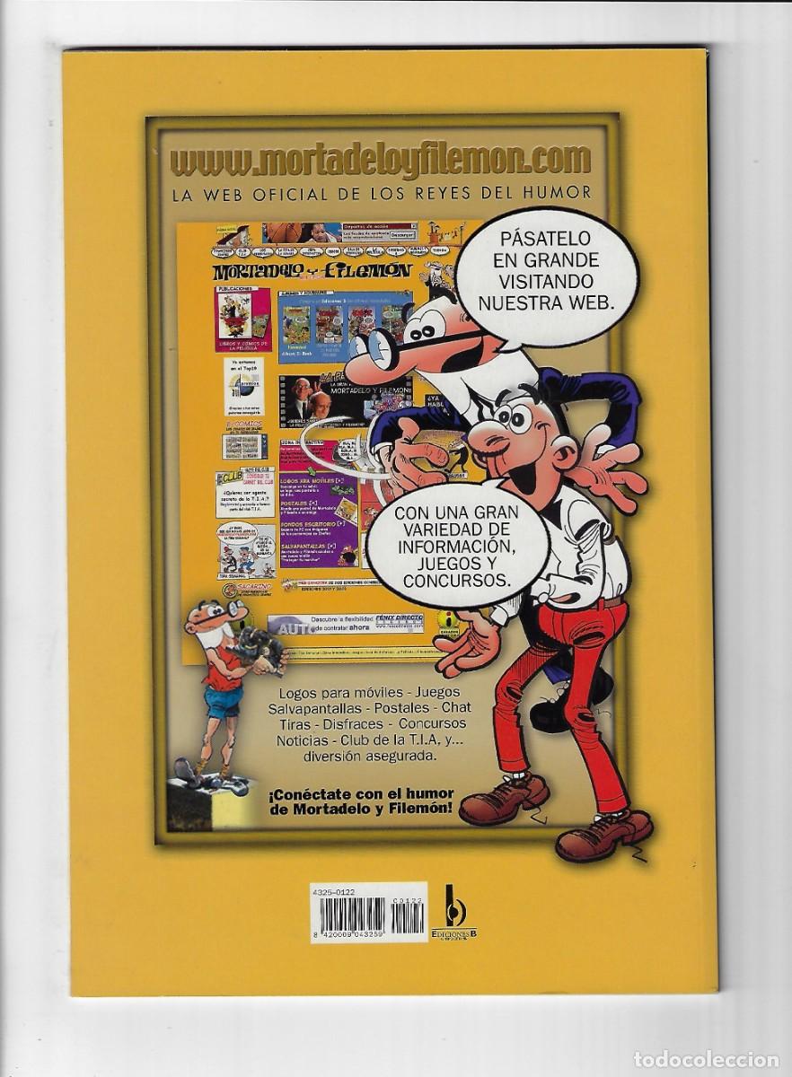 C&oacute;mics: Ediciones B. Colecci&oacute;n Ol&eacute; Mortadelo y Filem&oacute;n. 122 - Foto 2