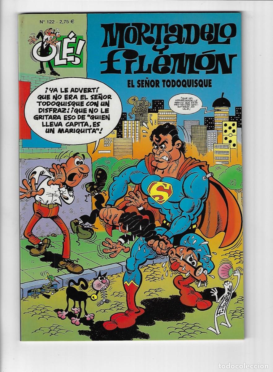 C&oacute;mics: Ediciones B. Colecci&oacute;n Ol&eacute; Mortadelo y Filem&oacute;n. 122 - Foto 1