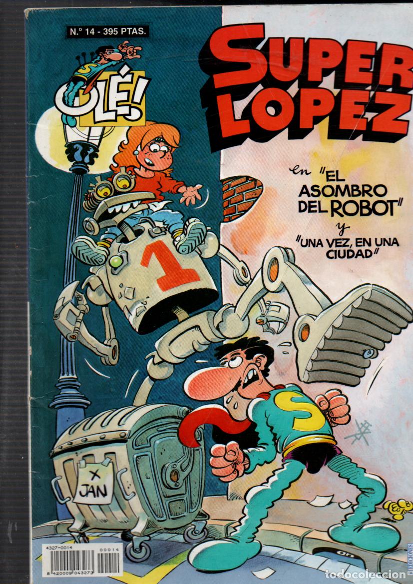 C&oacute;mics: OLE SUPERLOPEZ N&ordm; 14. EDICIONES B, 1996. SUPER LOPEZ - Foto 1