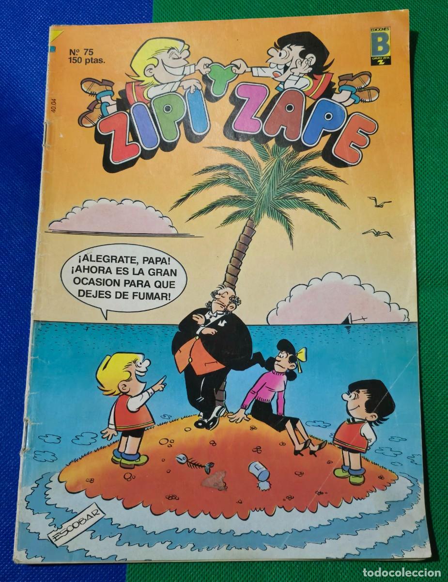 C&oacute;mics: ZIPI Y ZAPE N&ordm; 75 / EDICIONES B 1988 - Foto 1