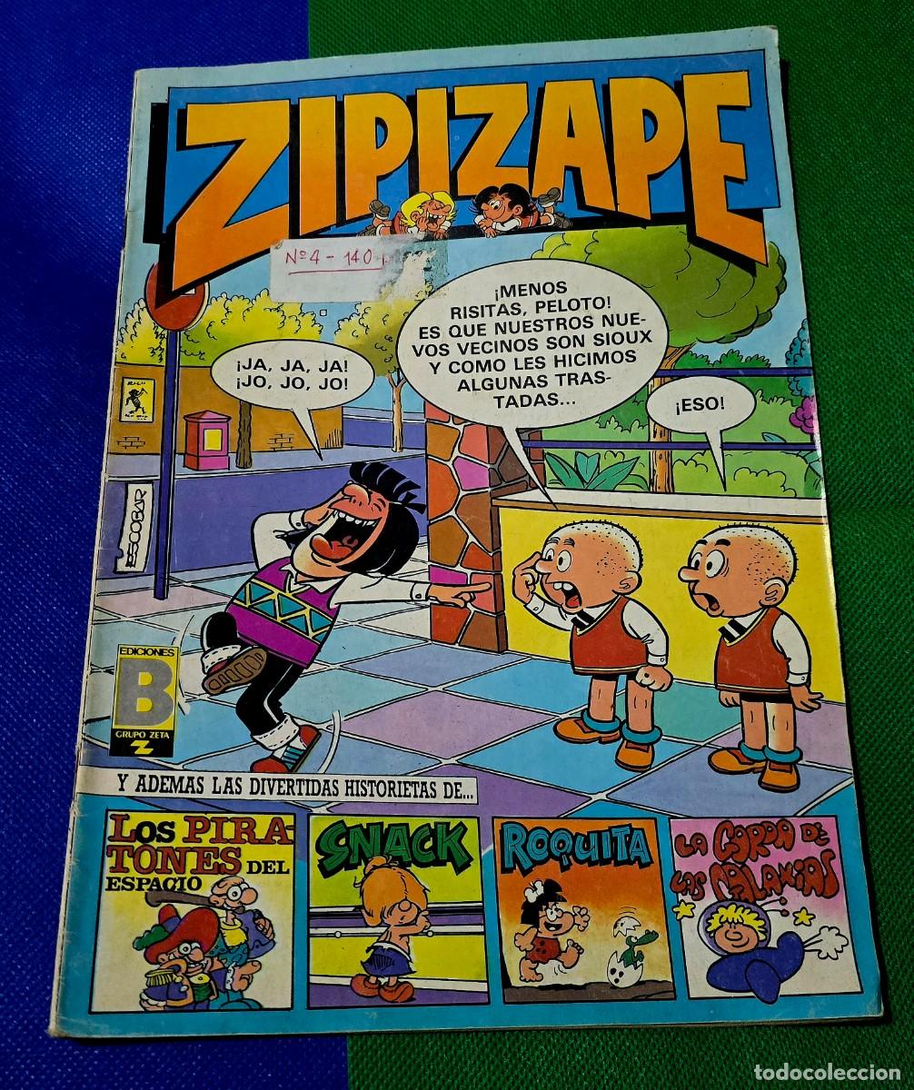 C&oacute;mics: ZIPI Y ZAPE - N&ordm; 4 - EDICIONES B - 1987. - Foto 1