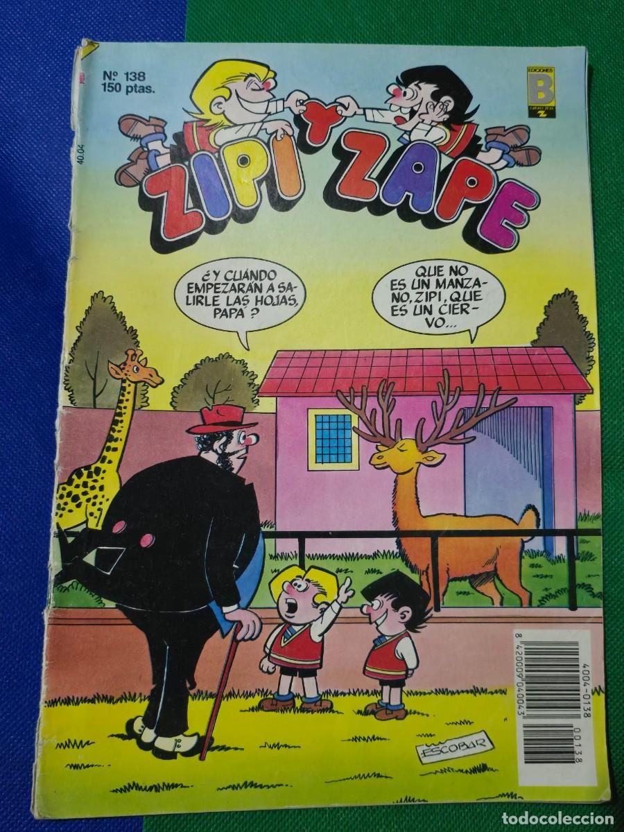 C&oacute;mics: ZIPI Y ZAPE N&ordm; 138 - EDICIONES B 1990 - Foto 1
