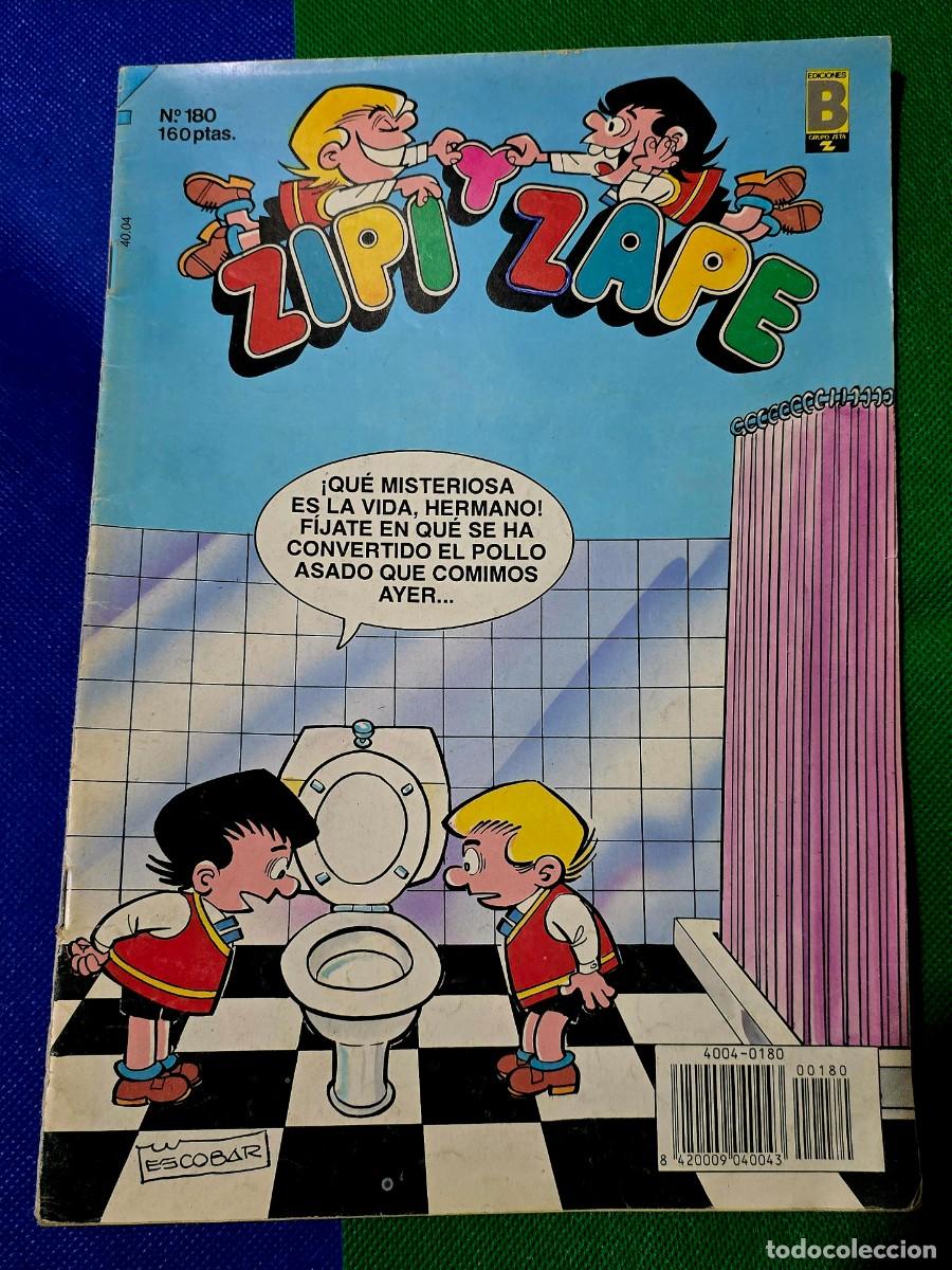 C&oacute;mics: ZIPI Y ZAPE N&ordm; 180 - EDICIONES B 1987 - Foto 1