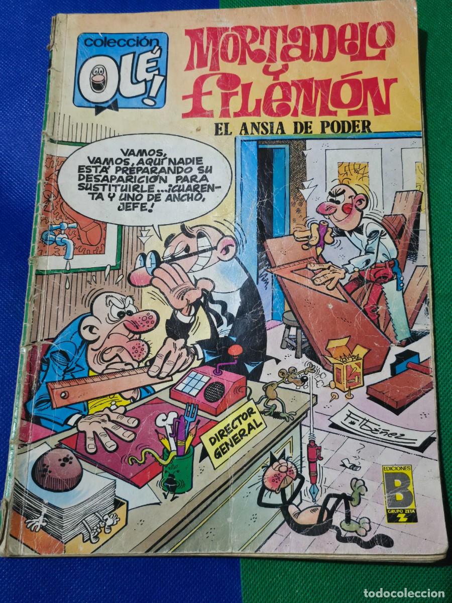 C&oacute;mics: Col.Ole Mortadelo y Filemon 370-M.164 El Ansia de Poder 1&ordm; edicion.Ediciones B - Foto 1