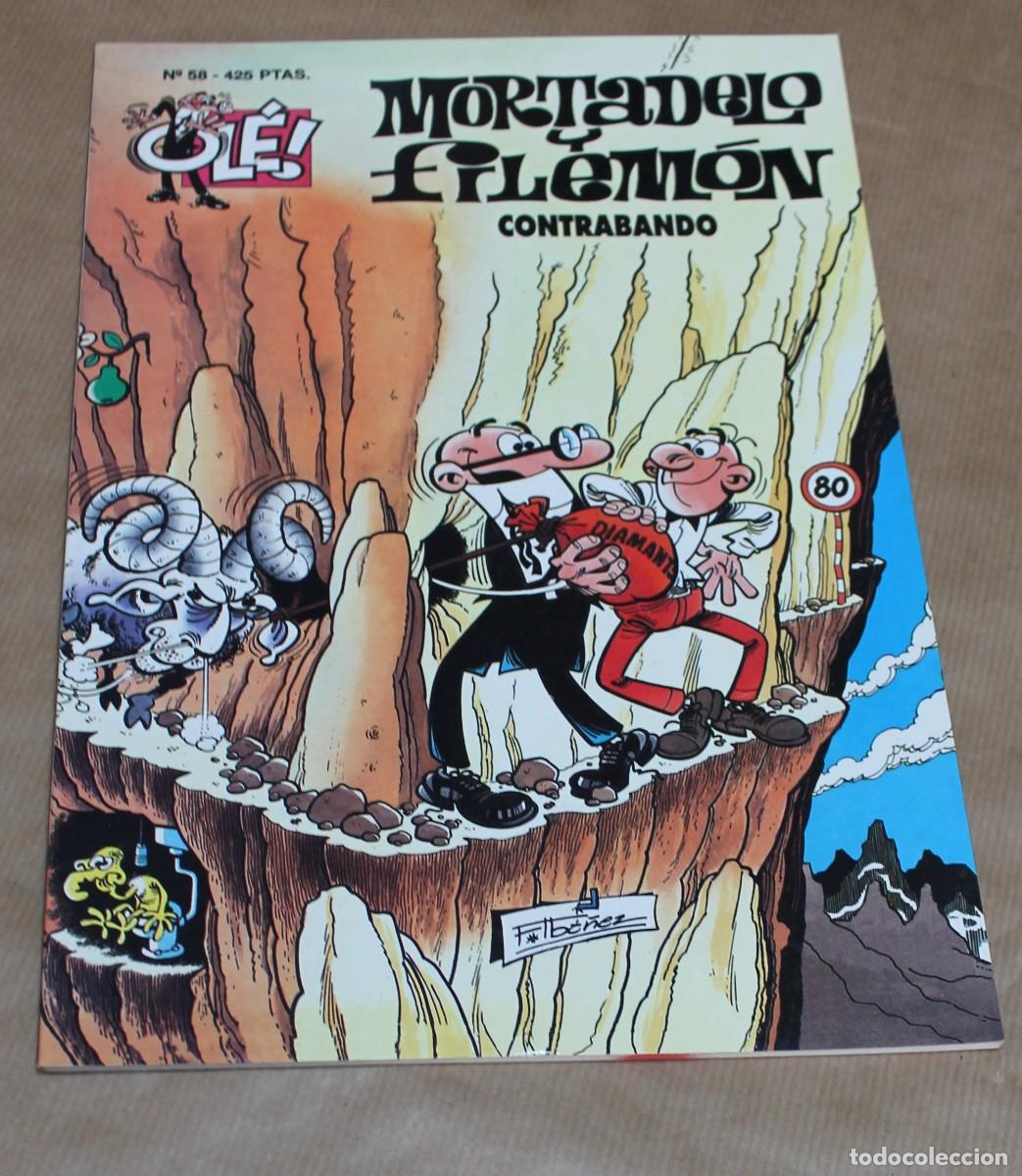 C&oacute;mics: OL&Eacute; - MORTADELO Y FILEM&Oacute;N - N&ordm; 58 - CONTRABANDO - Ed B, a&ntilde;o 2001 - NUEVO - Foto 1