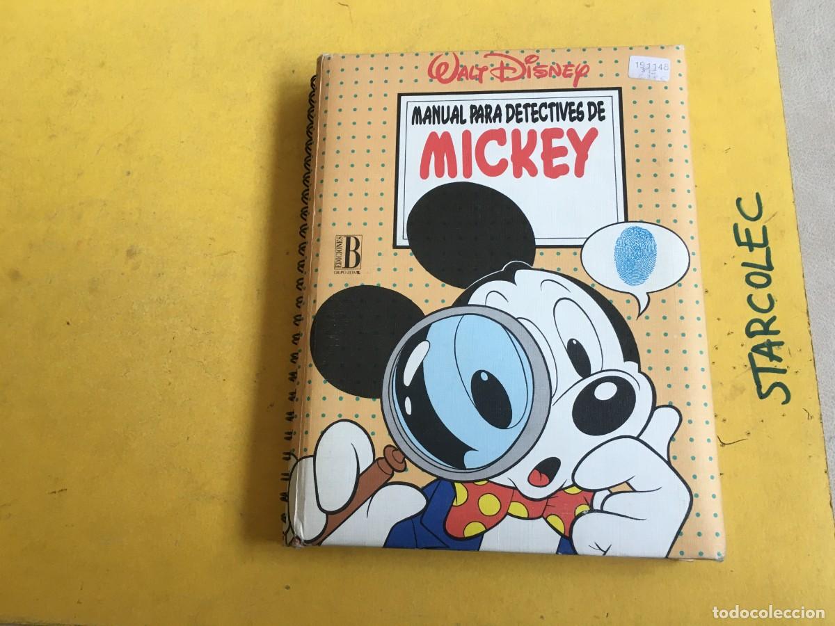 C&oacute;mics: MANUAL PARA DETECTIVES MICKEY (VER ULTIMA FOTO) EDICIONES B - Foto 1