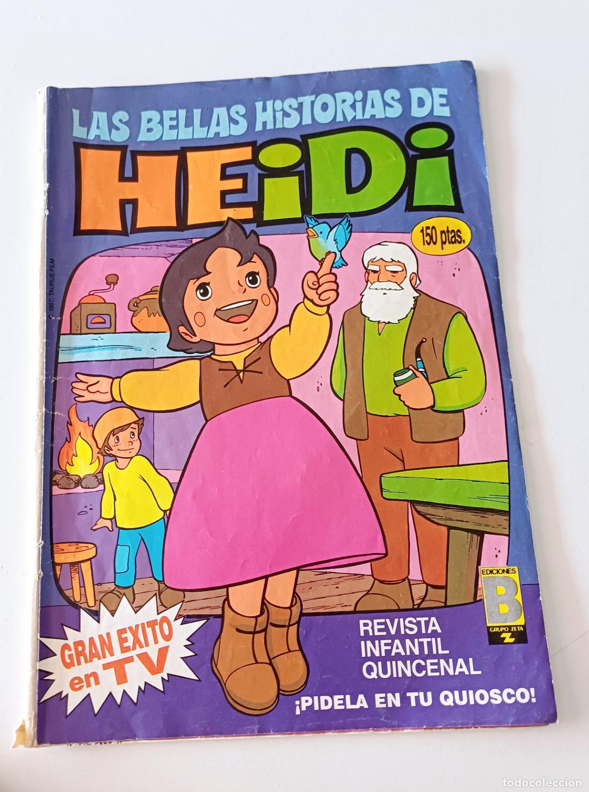 C&oacute;mics: COMIC TEBEO LAS BELLAS HISTORIAS DE HEIDI EDICIONES B - Foto 1
