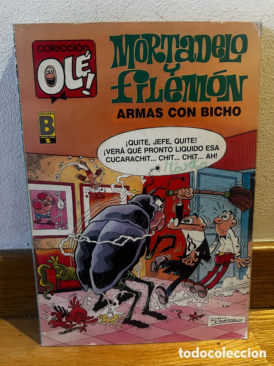 C&oacute;mics: Mortadelo y Filem&oacute;n Armas con bicho n&uacute;mero 352-M. 148 - Foto 1