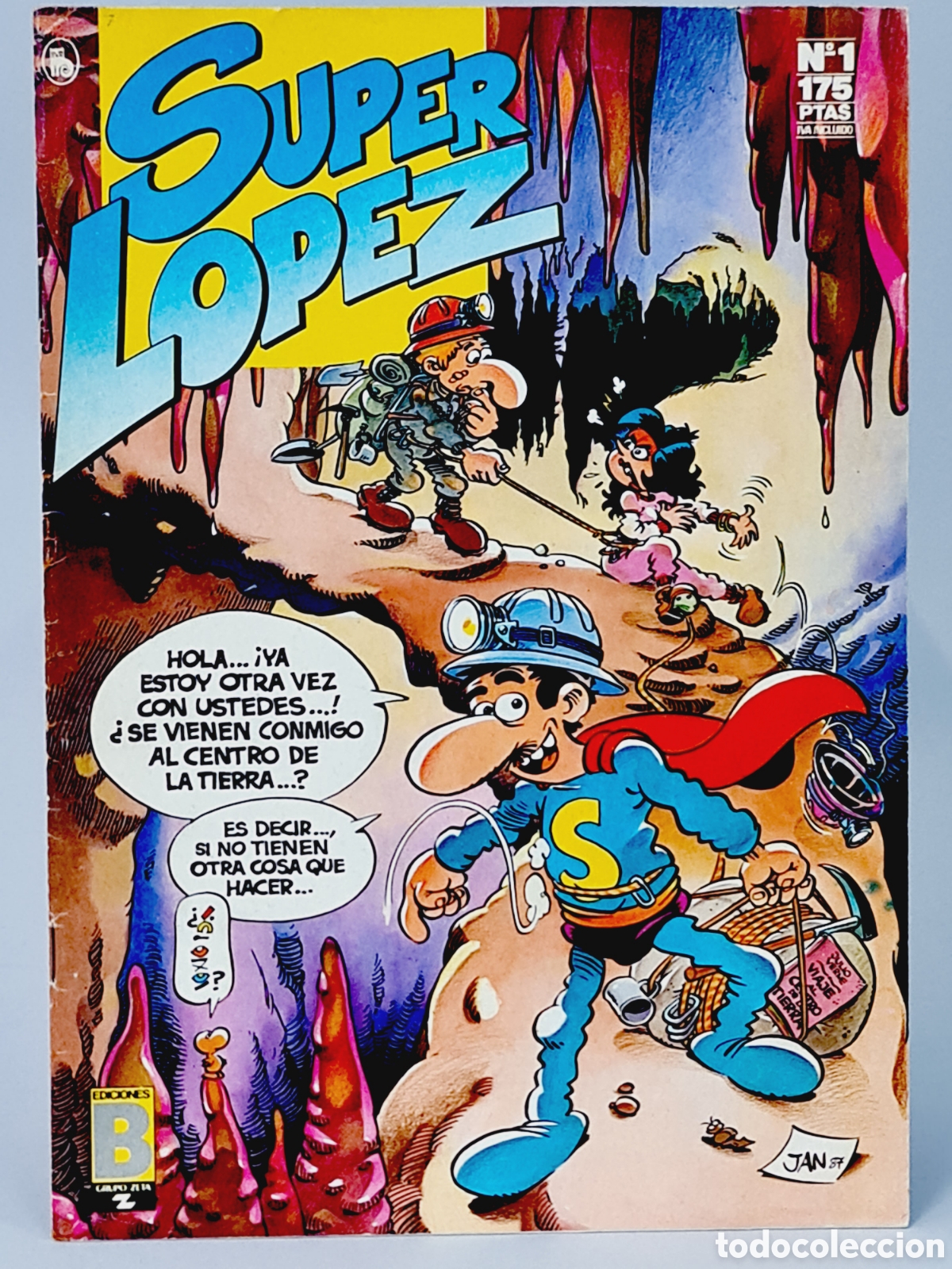 C&oacute;mics: SUPER LOPEZ 1 COMICS EDICIONES B GRAPA MUY BUEN ESTADO - Foto 1