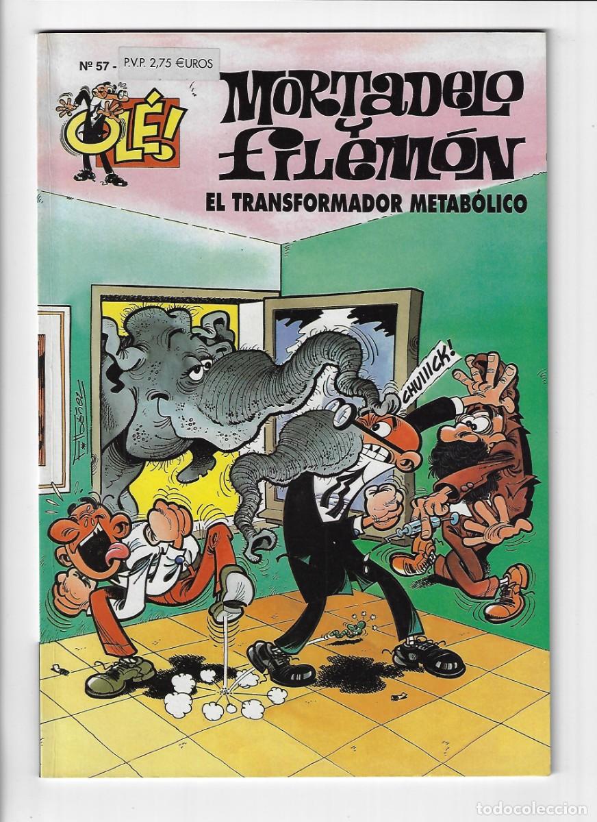 C&oacute;mics: Ediciones B. Colecci&oacute;n Ol&eacute; Mortadelo y Filem&oacute;n. 57 - Foto 1