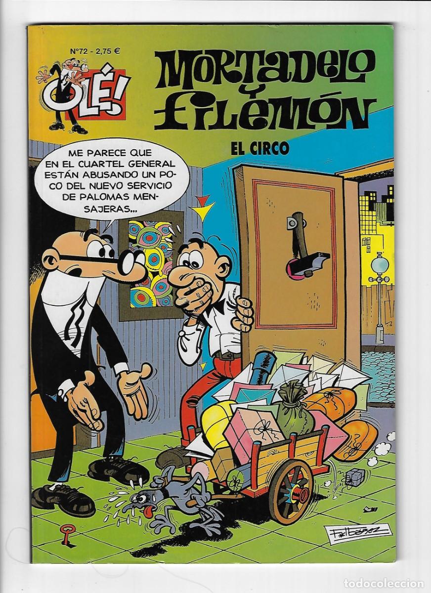 C&oacute;mics: Ediciones B. Colecci&oacute;n Ol&eacute; Mortadelo y Filem&oacute;n. 72 - Foto 1