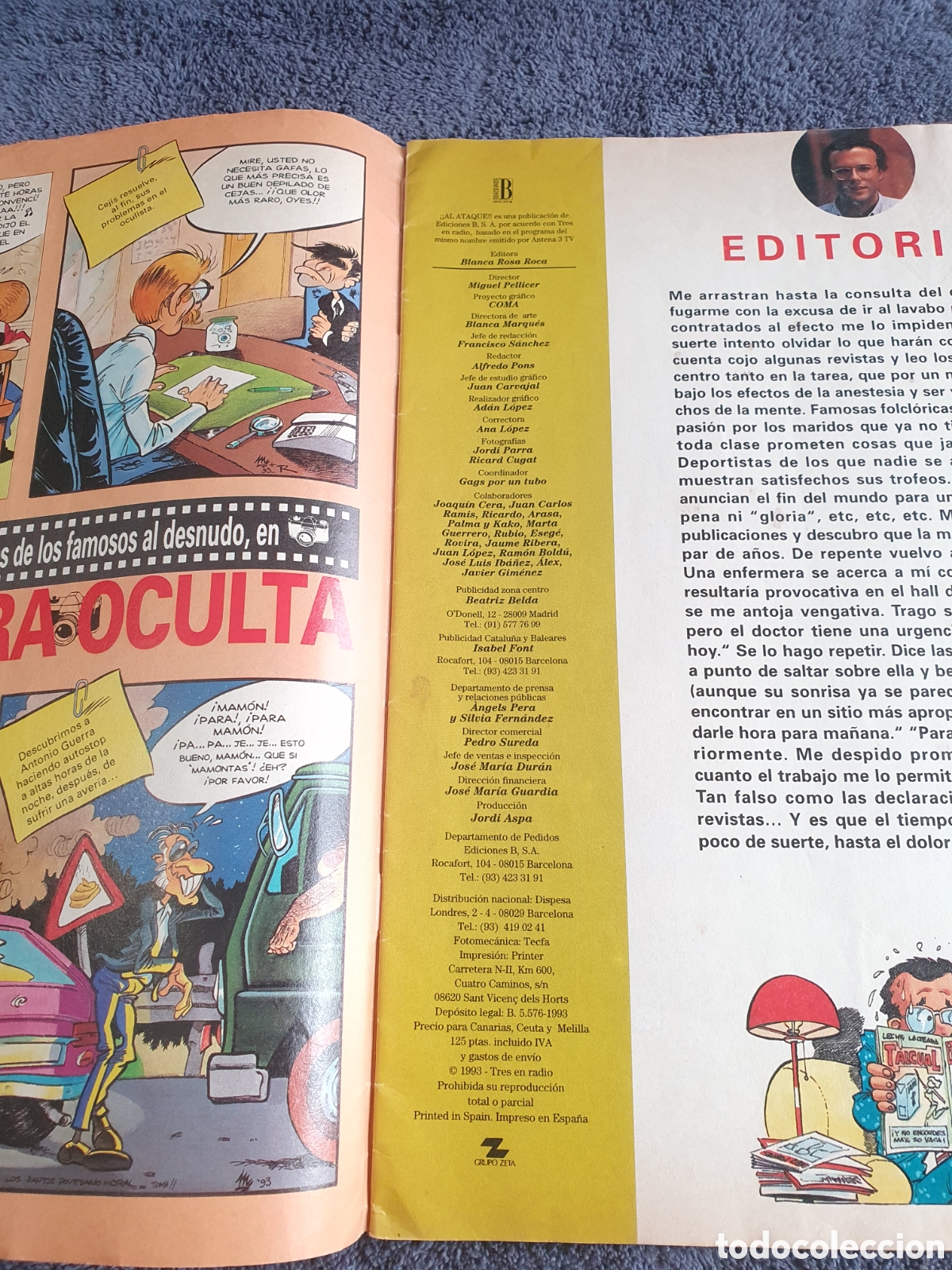 C&oacute;mics: L6. Al Ataque, N&deg;.12, Del 24 Al 30 De Mayo De 1993. - Foto 3