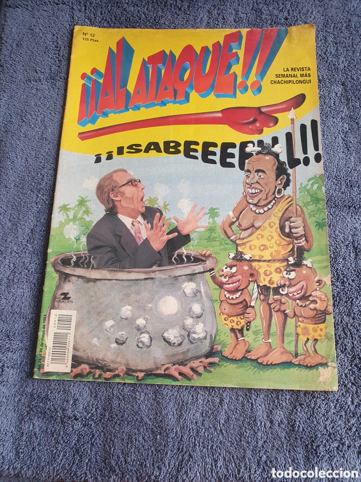 C&oacute;mics: L6. Al Ataque, N&deg;.12, Del 24 Al 30 De Mayo De 1993. - Foto 1