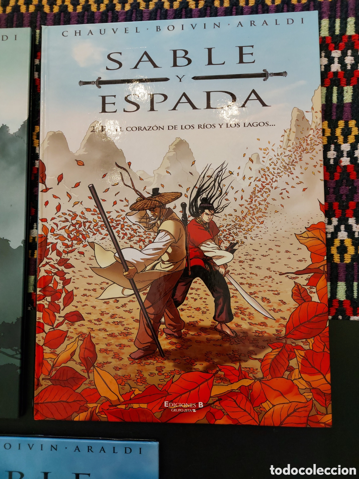 C&oacute;mics: SABLE Y ESPADA CHAUVEL-BOIVIN-ARALDI ,EDICIONES B, N&deg;S 1,2 Y 3 COMPLETA - Foto 4