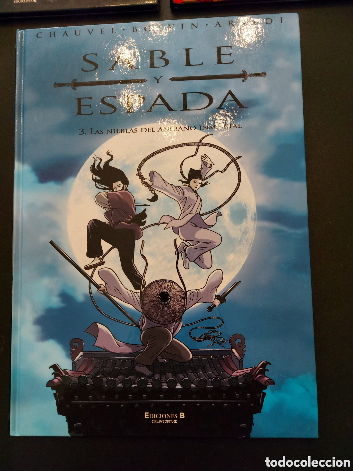 C&oacute;mics: SABLE Y ESPADA CHAUVEL-BOIVIN-ARALDI ,EDICIONES B, N&deg;S 1,2 Y 3 COMPLETA - Foto 5