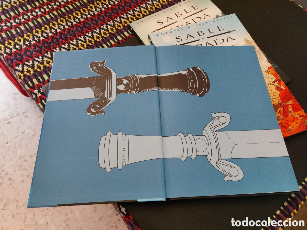 C&oacute;mics: SABLE Y ESPADA CHAUVEL-BOIVIN-ARALDI ,EDICIONES B, N&deg;S 1,2 Y 3 COMPLETA - Foto 8