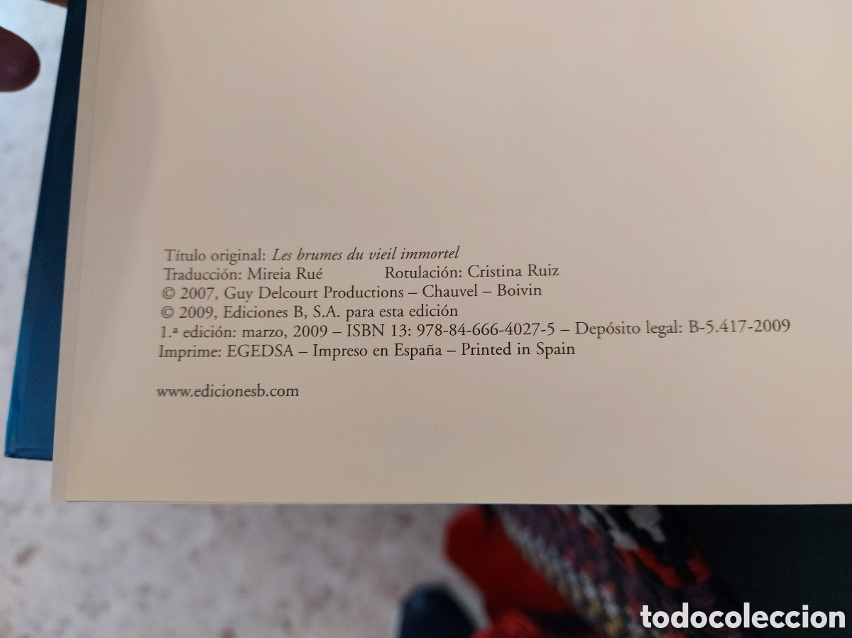 C&oacute;mics: SABLE Y ESPADA CHAUVEL-BOIVIN-ARALDI ,EDICIONES B, N&deg;S 1,2 Y 3 COMPLETA - Foto 11