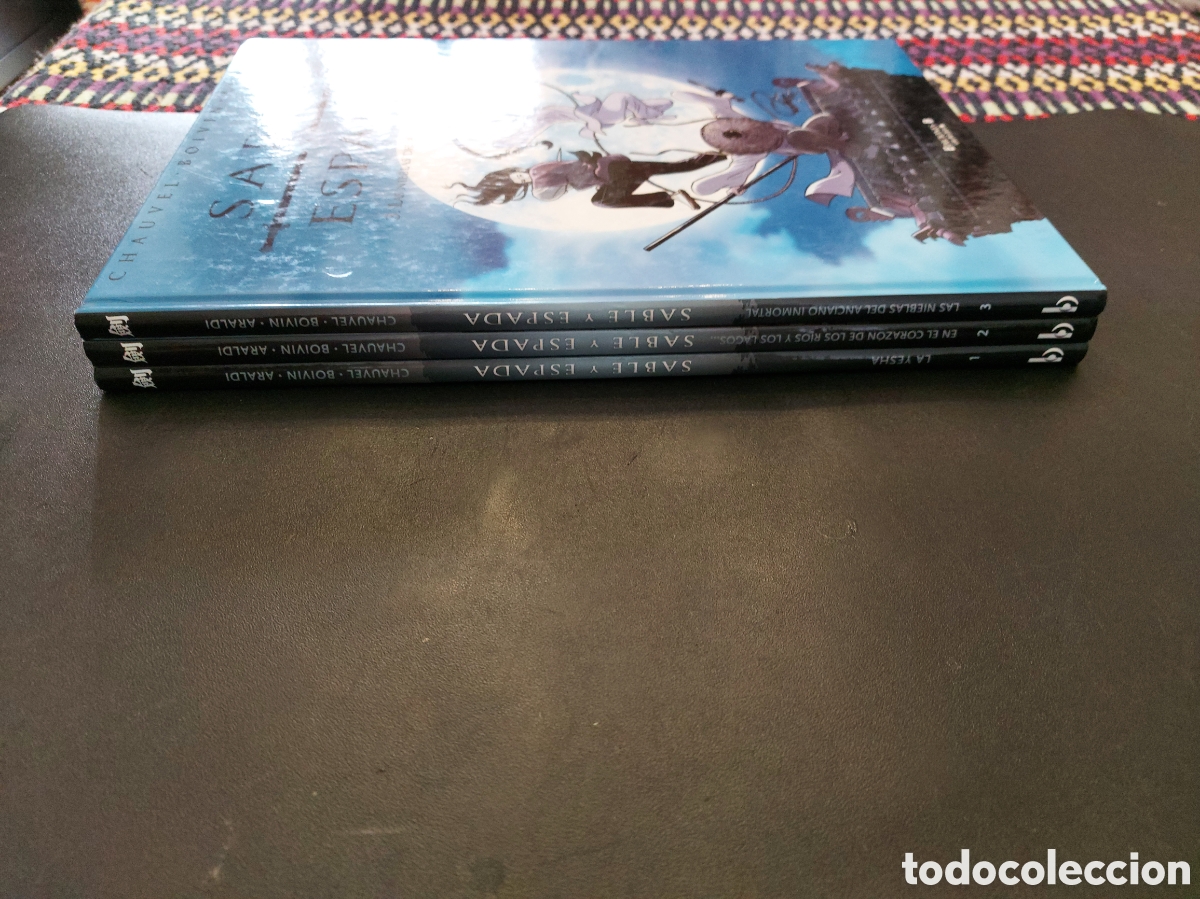 C&oacute;mics: SABLE Y ESPADA CHAUVEL-BOIVIN-ARALDI ,EDICIONES B, N&deg;S 1,2 Y 3 COMPLETA - Foto 18