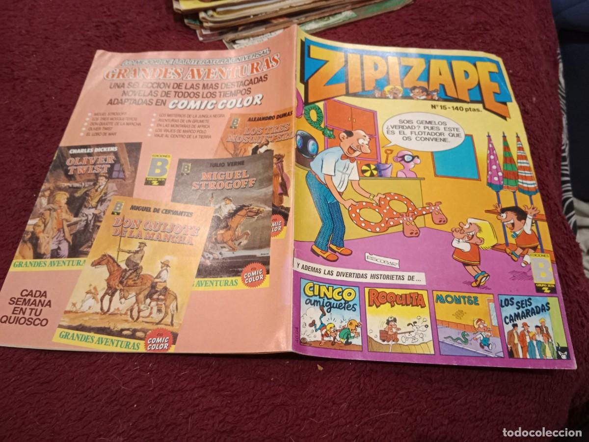 C&oacute;mics: ZIPI ZAPE N&ordm; 15 - EDICIONES B 1987 - Foto 1
