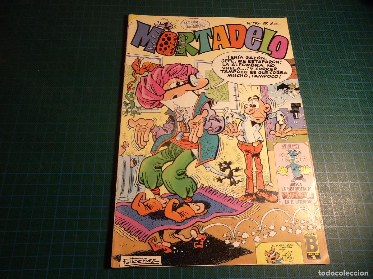 C&oacute;mics: Mortadelo. N&ordm; 110. ediciones B. - Foto 1